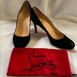 Christian Louboutin Suede Pumps